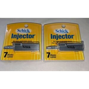 Schick Injector Refill Chromium Blades for Clean Comfortable Shave 7 blade pack